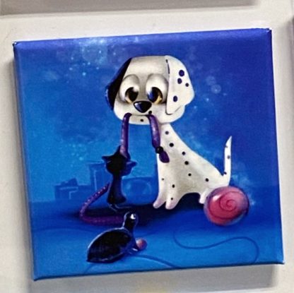 Quadratischer Magnet „purrfect friends“