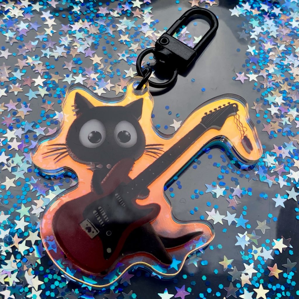 Schlüsselanhänger "Gitarre"