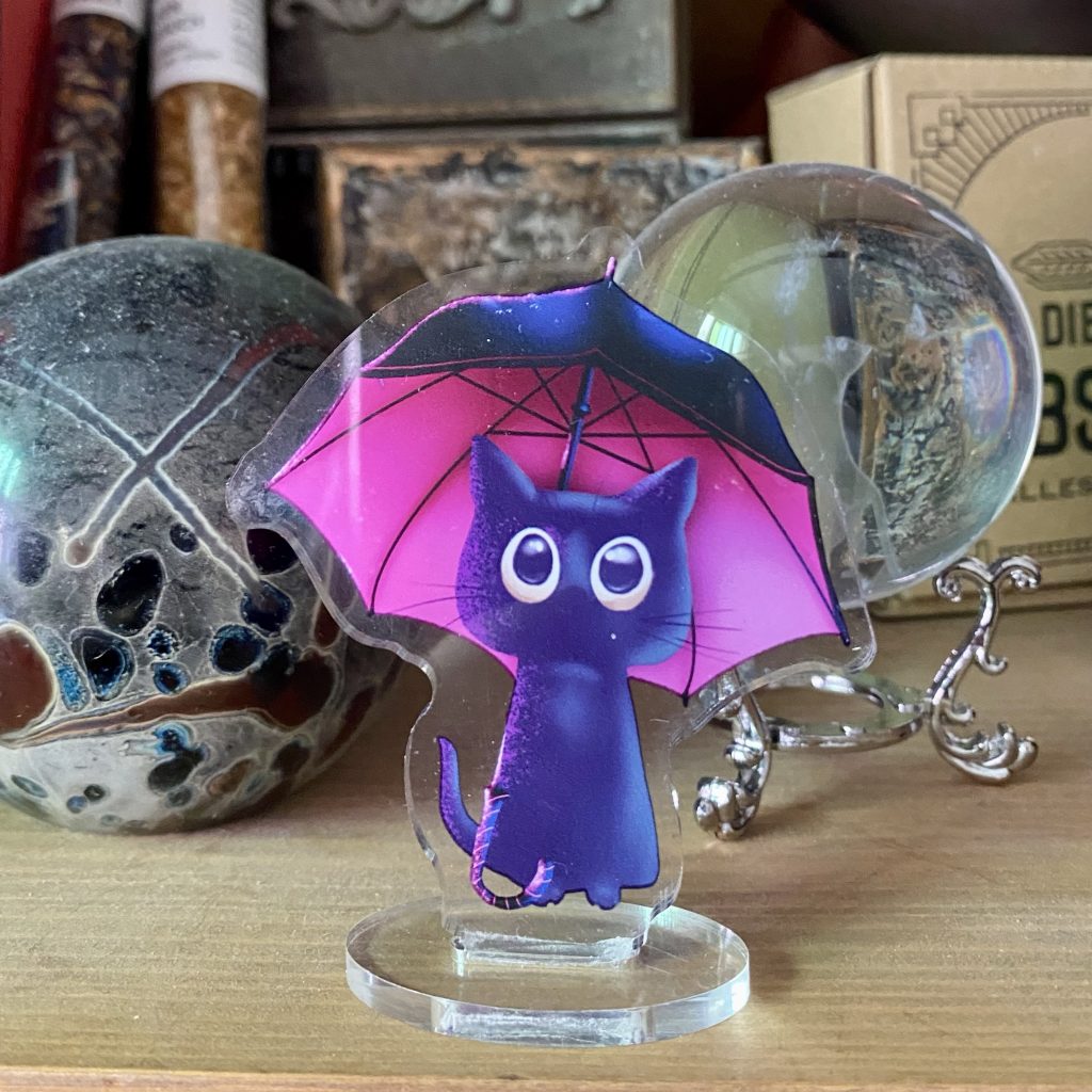 Standee klein (Regenschirm)