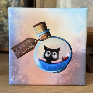 Quadratischer Magnet „Potion of Cuteness"