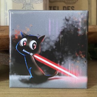 Quadratischer Magnet „Lichtschwert"