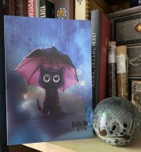 A5 Chrom Druck "Rain"